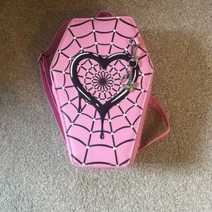Draculaura Coffin Bag, Monster High, Spiderweb bag